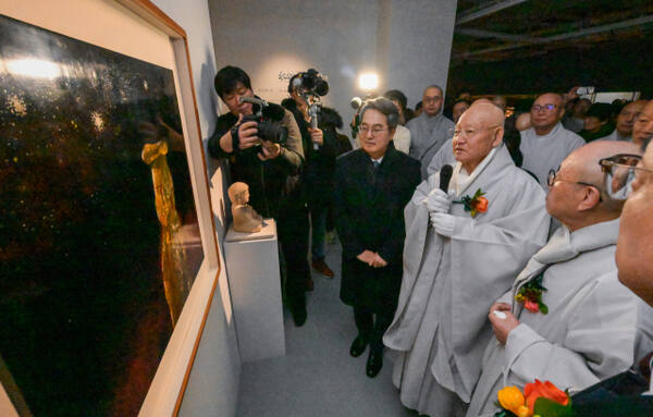 성파스님의 깨달음을 다양한 작품으로 만나요, 성파선예 특별전 개막 [포토뉴스]