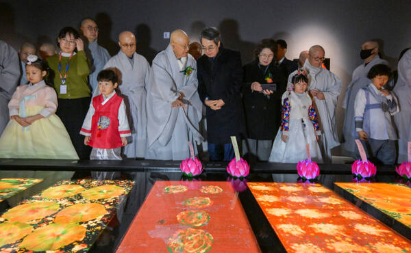 성파스님의 깨달음을 다양한 작품으로 만나요, 성파선예 특별전 개막 [포토뉴스]