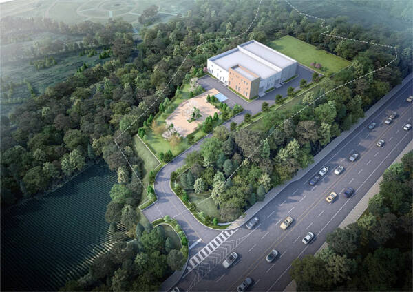 여주시 오학하수처리장 조감도. 여주시 제공