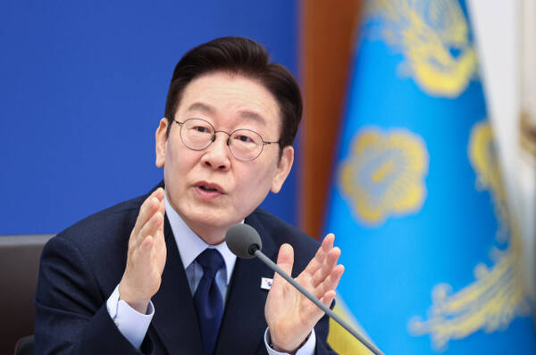 이재명 대통령이 지난 10일 청와대에서 열린 국무회의에서 발언하고 있다. 연합뉴스