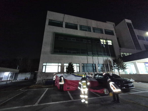 사건 현장. 안성소방서 제공