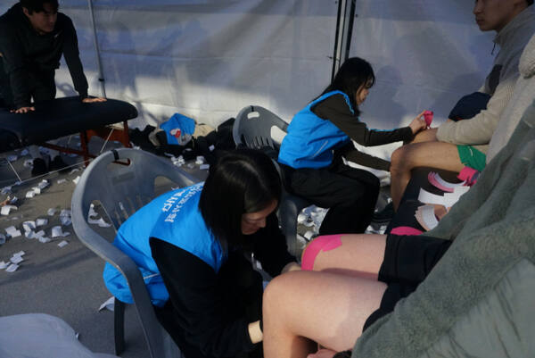 대한물리치료사협회 경기지부 ‘마라톤대회’ 테이핑 봉사 재능기부