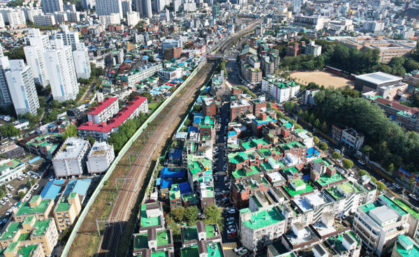 인천 미추홀구 원도심 전경. 경기일보 DB