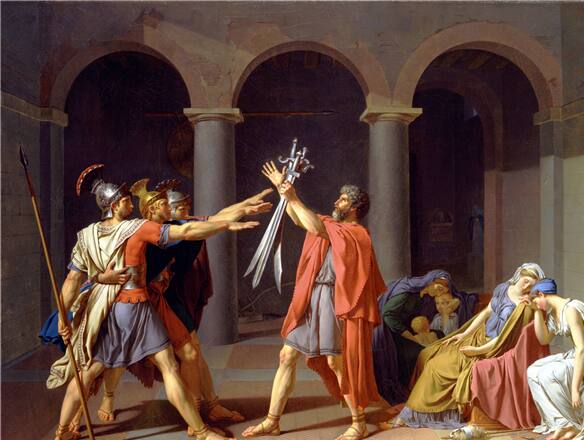 자크 루이 다비드 ‘호라티우스 형제의 맹세’. ©2026 Toledo Museum of Art