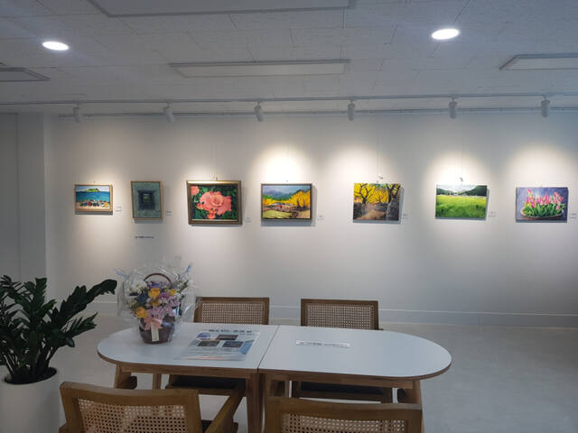 ‘삼작’ 갤러리 전시 모습. 부천시 제공