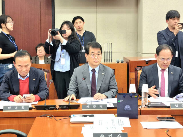 국회 정치개혁특별위원회 소속 국민의힘 배준영 국회의원(인천 중·강화·옹진). 경기일보 DB