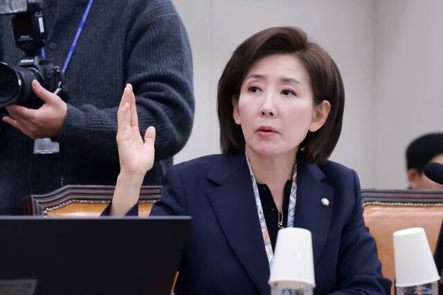 나경원의 분노, "한미 동맹 훼손하는 통일부 장관 당장 잘라라"