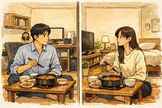 따로 또 같이, 1인 가구를 넘어선 '1.5가구' 라이프가 뜬다