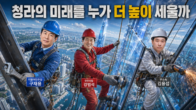 인천 서해구청장 구재용 ‘AI’ vs 강범석 ‘아동’…무소속 김용섭 ‘3파전’