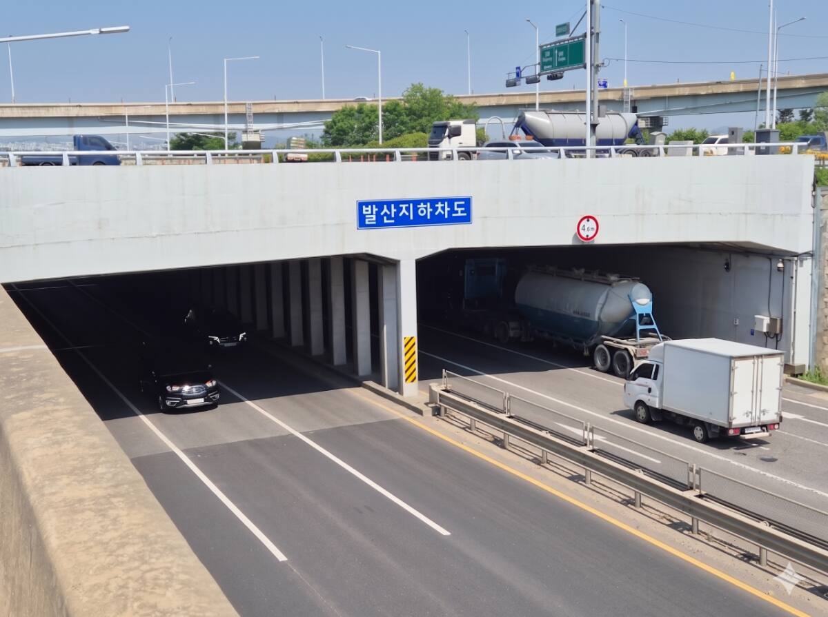 발산지하차도(종전 운양3지하차도). 김포시 제공