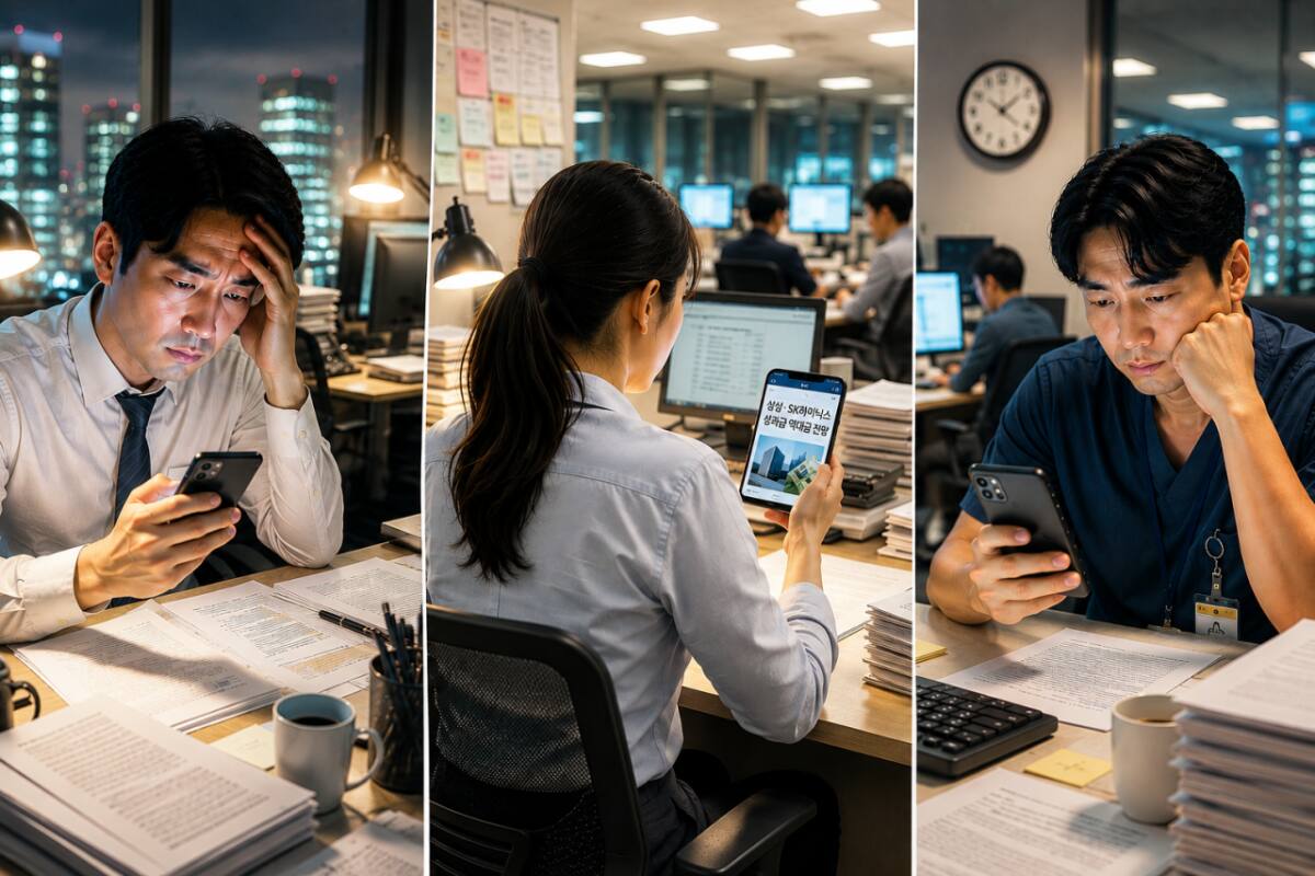 "내 월급은 300만원인데, 누군 성과급 6억"...'성과급 계급사회' - 뉴스 썸네일 이미지