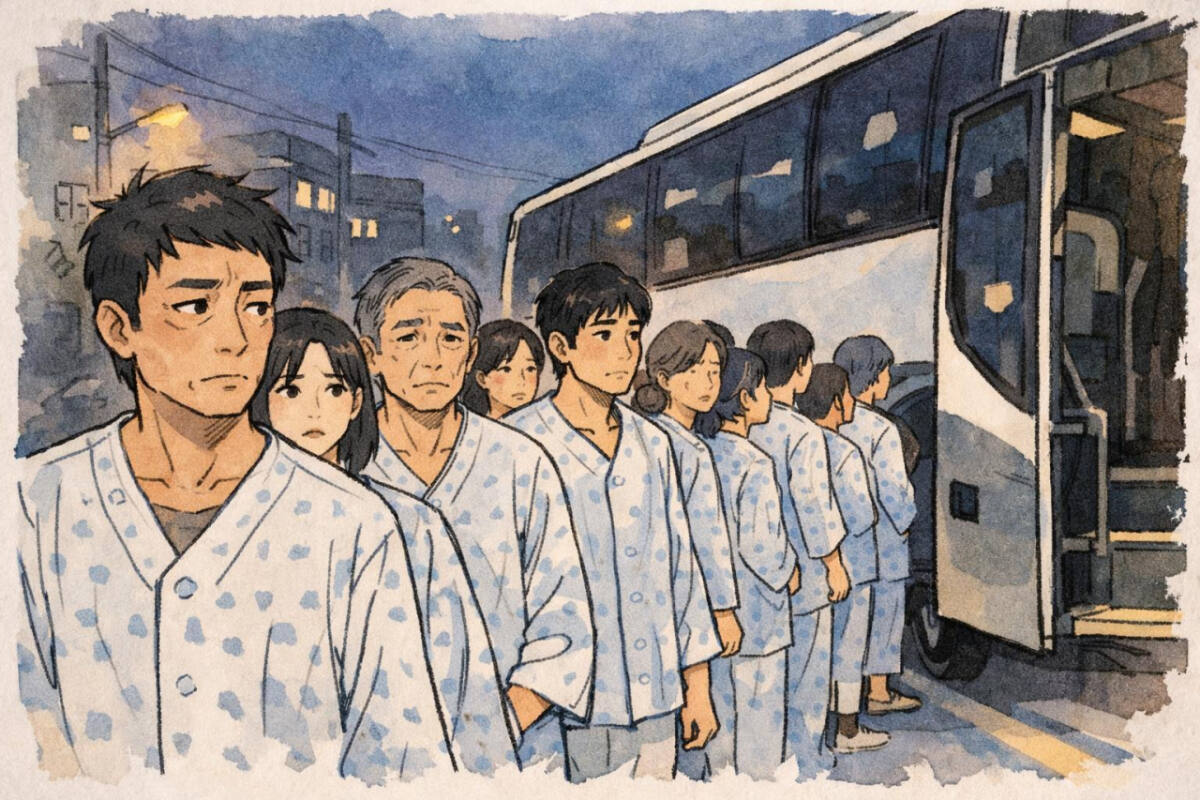 한밤중에 정신병원 환자들을 왜 관광버스에 태웠지? 평택에서 발생한 황당 이송 작전