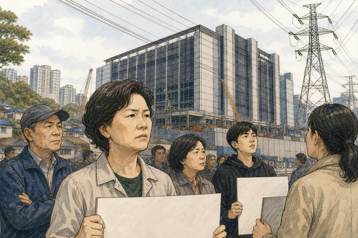 [사설] 데이터센터 주민 반발...변화 뒤처진 행정 탓이다 - 뉴스 썸네일 이미지