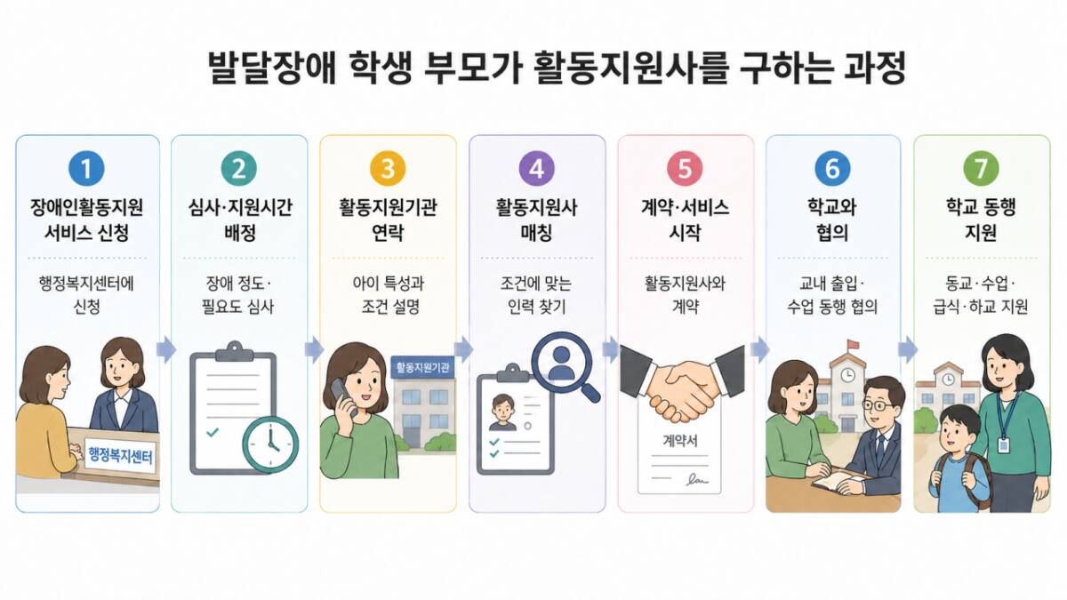 "지원사 구해야 겨우 등교"...각자도생 '발달장애 학생 통합교육' - 뉴스 썸네일 이미지