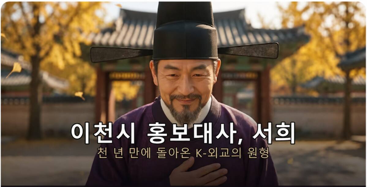서희, AI로 돌아왔다…이천시 홍보대사로 위촉